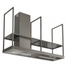 Faber T-Shelf EV8 titanium matowy wyspowy kod rabatowy -15%