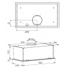 Amica OMP 6251BG czarny do zabudowy