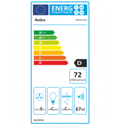 Amica OMP 6251BG czarny do zabudowy