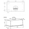 Amica OMP 6253BG czarny do zabudowy