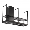 Faber T-Shelf EV8 czarny matowy wyspowy kod rabatowy -15%