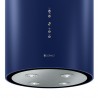 Okap wyspowy Globalo Cylindro Isola 39.6 Blue tuba
