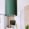 Okap wyspowy Globalo Cylindro Isola 39.6 Green tuba