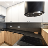 Okap wyspowy Globalo Cylindro Isola 39.5 Black czarny tuba
