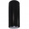 Okap wyspowy Globalo Cylindro Isola 39.5 Black czarny tuba