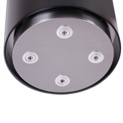 Okap wyspowy Globalo Cylindro Isola 39.5 Black czarny tuba