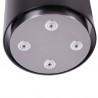Okap wyspowy Globalo Cylindro Isola 39.5 Black czarny tuba