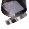Okap wyspowy Globalo Cylindro Isola 39.5 Black czarny tuba