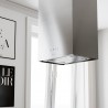 Okap wyspowy Globalo Toredo Isola 40.5 INOX