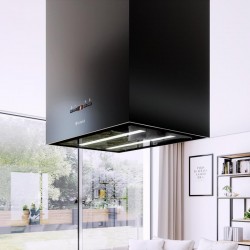 Okap wyspowy Globalo Werno Isola 40.2 BLack czarny