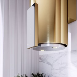 Okap przyścienny Globalo Roxano 39.1 Light Gold